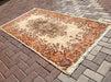 Hand Knotted Vintage Turkish Rug 213cm x 117cm