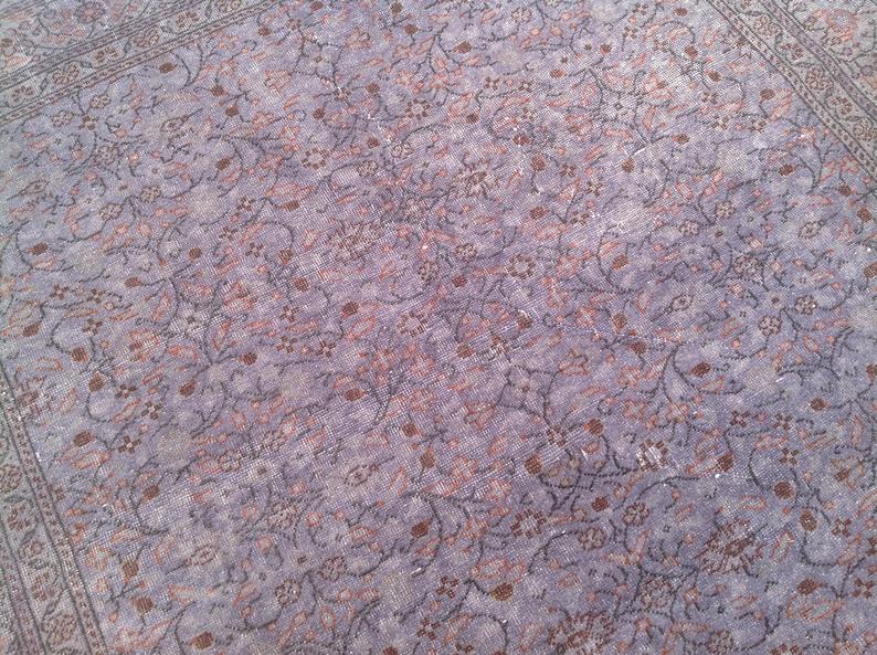 Hand Knotted Vintage Turkish Rug 220cm x 150cm