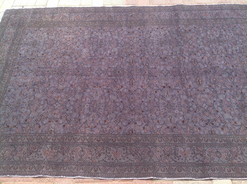 Hand Knotted Vintage Turkish Rug 220cm x 150cm