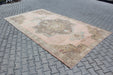 Hand-Knotted Vintage Turkish Rug 229 cm x 412 cm