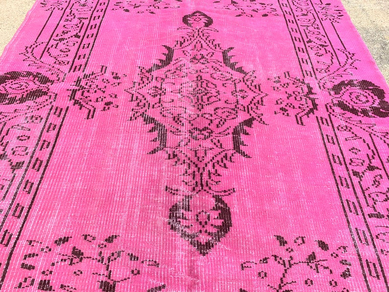 Hand Knotted Vintage Turkish Rug 264cm x 165cm