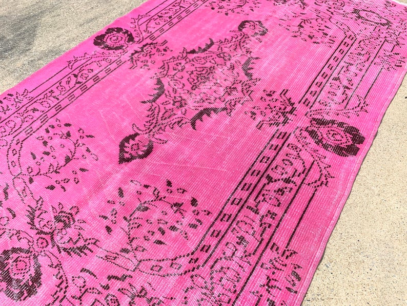 Hand Knotted Vintage Turkish Rug 264cm x 165cm
