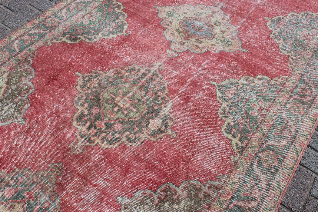 Hand Knotted Vintage Turkish Rug 386cm x 151cm