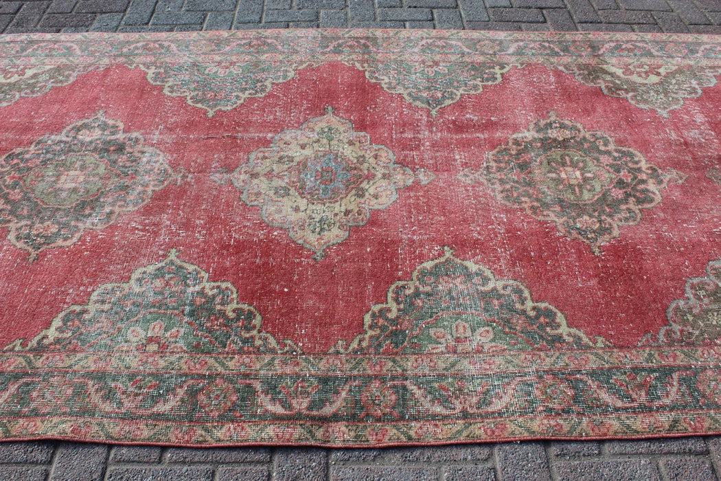 Hand Knotted Vintage Turkish Rug 386cm x 151cm