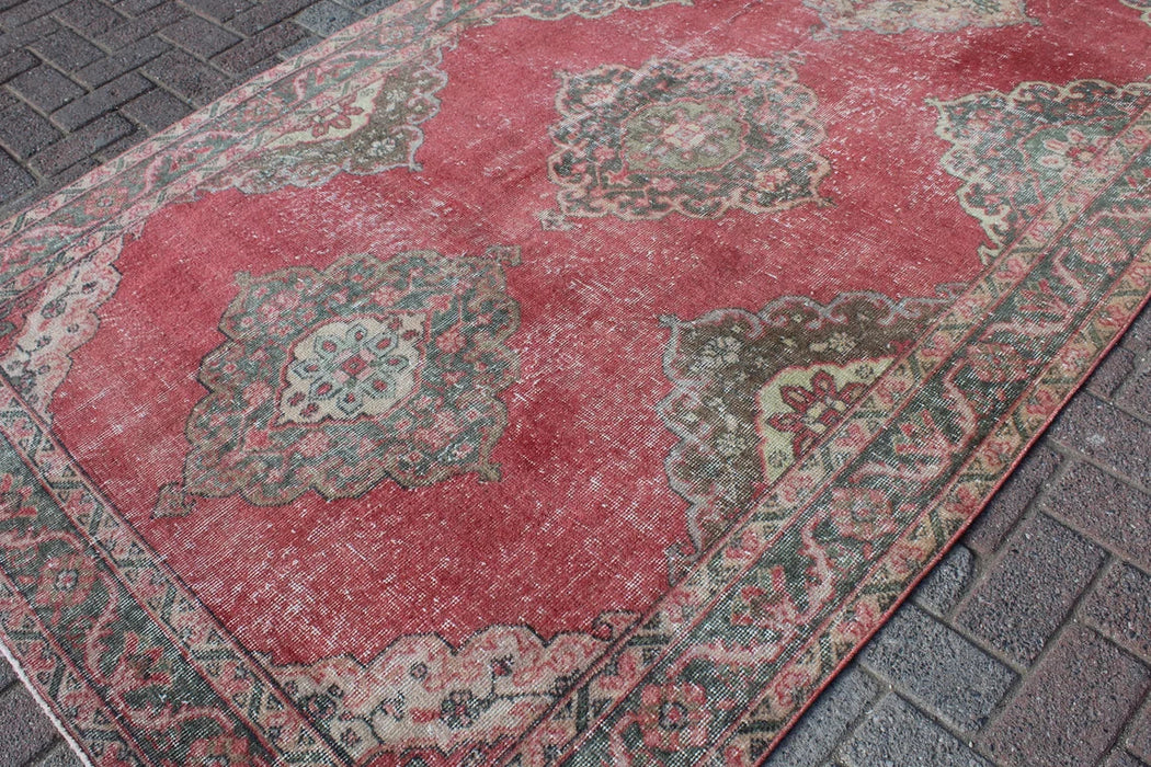 Hand Knotted Vintage Turkish Rug 386cm x 151cm