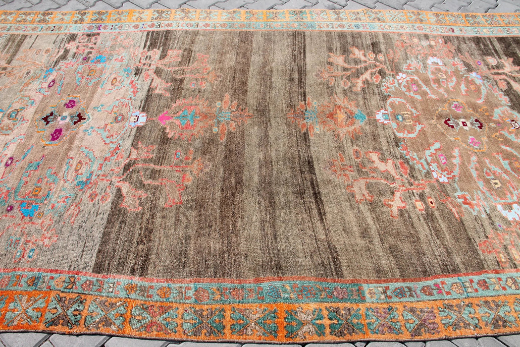 Hand Knotted Vintage Turkish Rug 444cm x 189cm