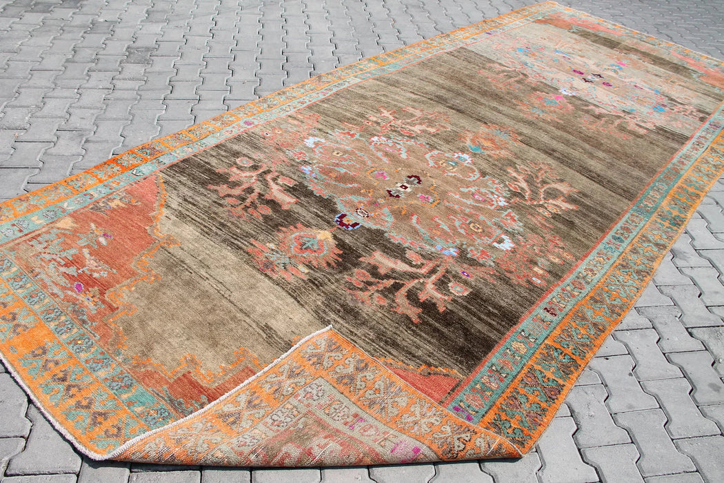 Hand Knotted Vintage Turkish Rug 444cm x 189cm