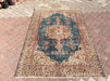 Hand Knotted Vintage Turkish Wool Rug 204cm x 133cm