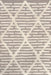 Hand-Tufted Beige Cotton Wool Area Rug