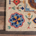 Hand-Tufted Multicolor Wool Floral Area Rug 150x230 cm