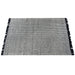 Hand-Woven Cotton Rug For Indoor And Outdoor Use