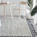 Hand-Woven Cotton Rug for Indoor and Outdoor Use