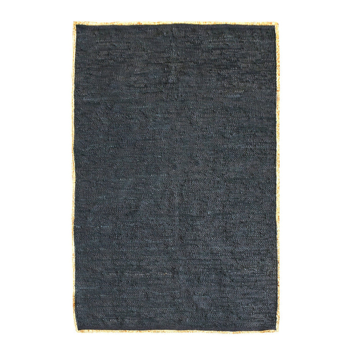 Hand Woven Hemp And Leather Jacmel Rug 5 Color Options