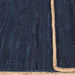 Hand Woven Hemp And Leather Jacmel Rug 5 Color Options