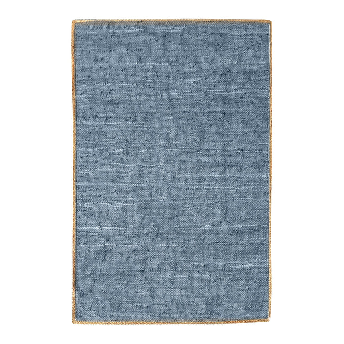 Hand Woven Hemp And Leather Jacmel Rug 5 Color Options