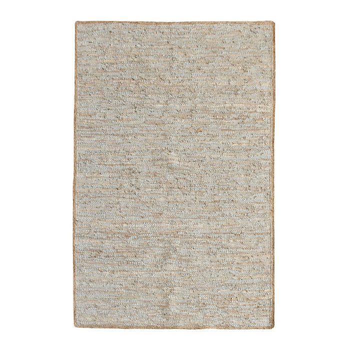 Hand Woven Hemp And Leather Jacmel Rug 5 Color Options