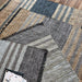 Hand Woven Hemp And Leather Rug For High Traffic Areas