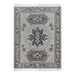 Hand-Woven Hemp And Wool CULION Rug With Medallion Design