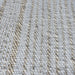 Hand-Woven Hemp and Wool Indoor Outdoor Rug