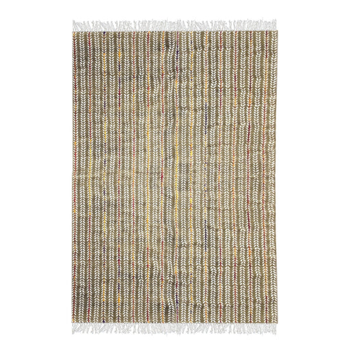 Hand Woven Ovid Cotton And Silk Area Rug