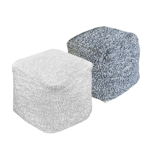 Hand Woven Polyester Pouf For Comfortable Seating