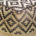 Hand-Woven Wool And Hemp Pouf For Trendy Interiors