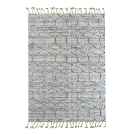 Hand Woven Wool And Viscose Elzen Area Rug