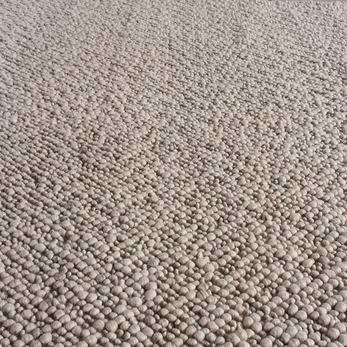 Hand-Woven Wool Bohemian Microbe-Inspired Rug