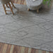 Hand Woven Wool Rug in Natural Grey Tones