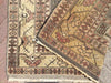 Handknotted Pastel Rug 258 cm x 124 cm Vintage Turkish Design