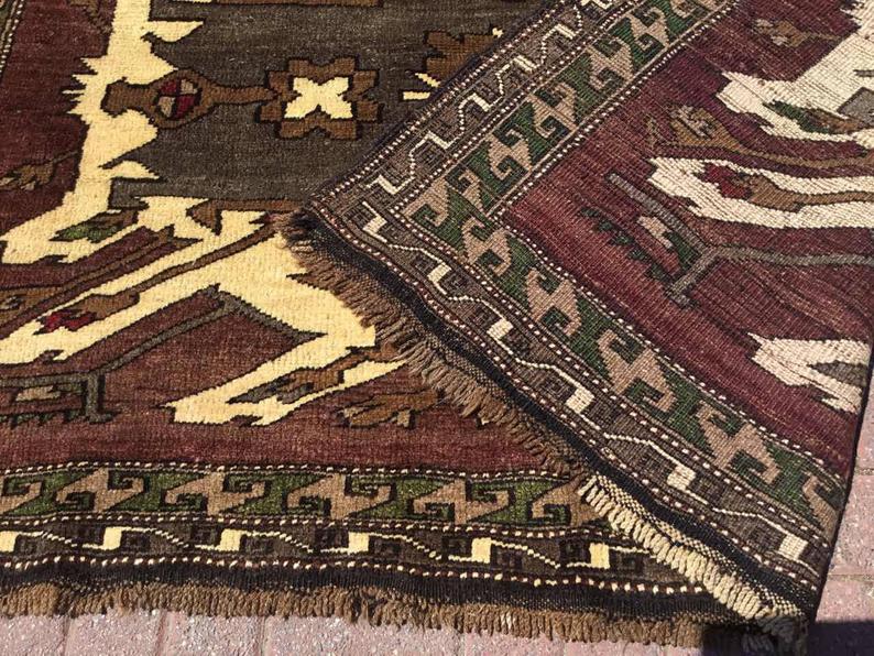 Handmade Anatolian Konya Rug 325cm x 180cm Antiques