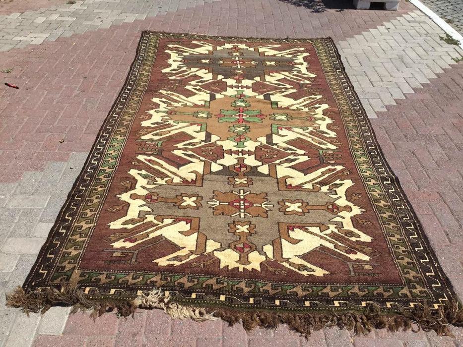 Handmade Anatolian Konya Rug 325cm x 180cm Antiques