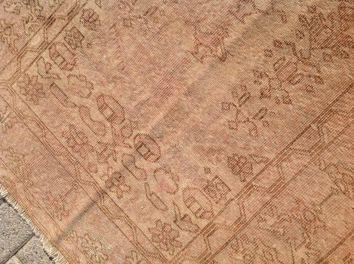 Handmade Antique 147cm x 104cm Turkish Oushak Runner Rug