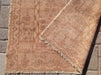 Handmade Antique 147cm x 104cm Turkish Oushak Runner Rug