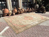 Handmade Antique Turkish Oushak Rug 154cm x 100cm