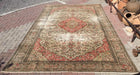 Handmade Antique Turkish Oushak Rug 154cm x 100cm
