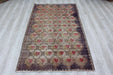 Handmade Antique Turkish Oushak Rug 214cm x 127cm