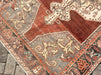 Handmade Antique Turkish Oushak Rug 239cm x 134cm