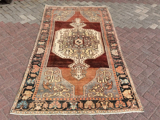 Handmade Antique Turkish Oushak Rug 239cm x 134cm