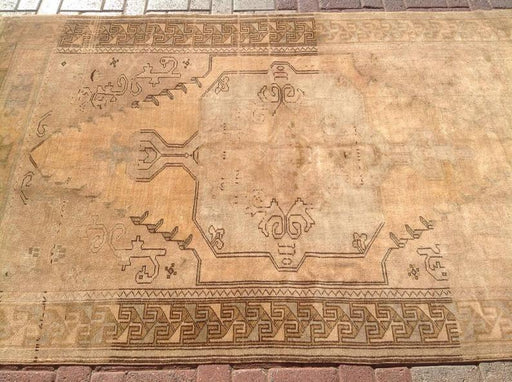 Handmade Antique Turkish Oushak Rug 256cm x 157cm
