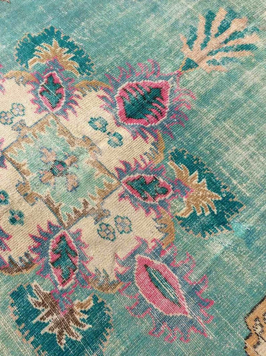 Handmade Antique Turkish Oushak Rug 308cm x 210cm