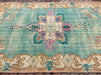 Handmade Antique Turkish Oushak Rug 308cm x 210cm
