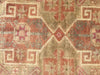 Handmade Antique Turkish Oushak Runner Rug 112cm x 56cm