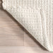 Handmade Ivory Wool Rug 150x240 cm Chunky Design