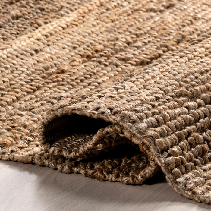 Handmade Jute Area Rug for Living Room and Bedroom 90x150 cm