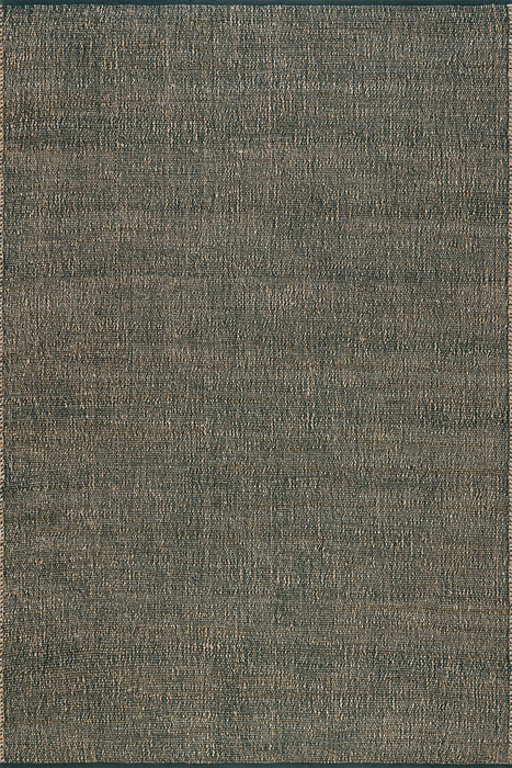 Tappeto fatto a mano in cotone iuta design verde naturale 160x230 cm