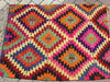 Handmade Kilim Rug 112cm x 85cm Vintage Turkish Design