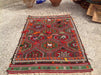 Handmade Kilim Rug 136cm x 96cm Vintage Wool Turkish Design