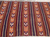 Handmade Kilim Rug 222cm x 144cm Vintage Wool Weave