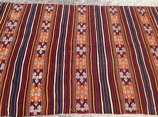 Handmade Kilim Rug 222cm x 144cm Vintage Wool Weave